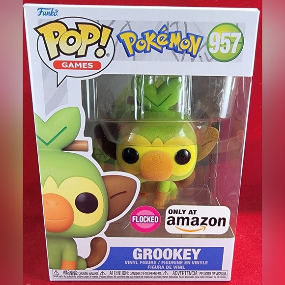 Grookey amazon exclusive funko # 957 (nib) with pop protector - Picture 2 of 7